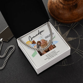 Grandfather Customizable Personalized Necklace - Atelier Prints