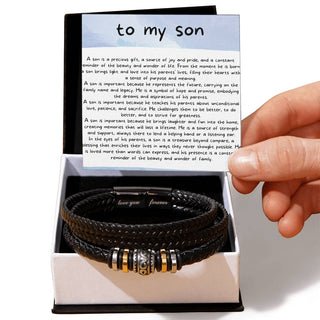 Guiding Light Bracelet for son - Atelier Prints