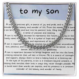 Guiding Light Necklace for son - Atelier Prints