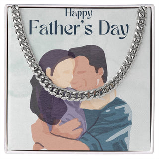 Happy Father's Day Necklace - Atelier Prints