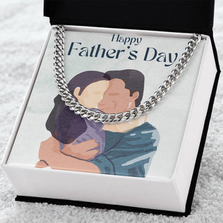 Happy Father's Day Necklace - Atelier Prints